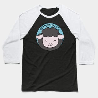 Black sheep - individuality Baseball T-Shirt